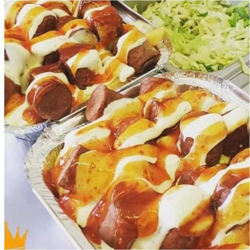 Kapsalon Frikandel (groot)