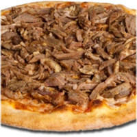 Alle pizza’s worden belegd met tomatensaus en kaas.