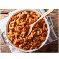 Pasta’s met huisgemaakte sauzen.